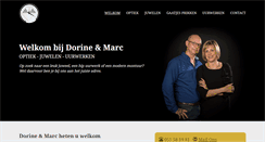 Desktop Screenshot of dorine-en-marc.be