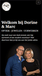 Mobile Screenshot of dorine-en-marc.be